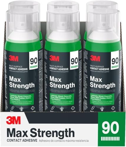Max Strength 90 Contact Adhesive Spray (75.6 Ounce)