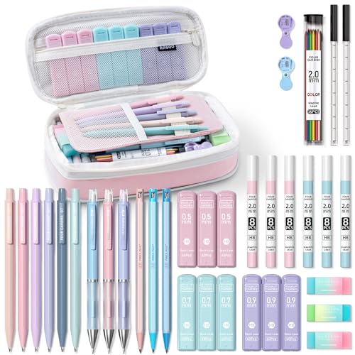 36PCS Mechanical Pencil Set with 624 Lead Refills