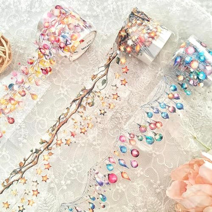 PET Washi Tape Stickers Set