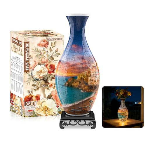3D Puzzles Vase for Adults