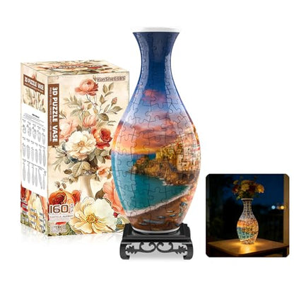 3D Puzzles Vase for Adults