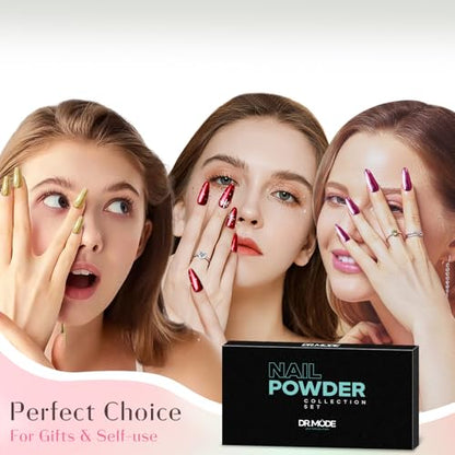 Mirror Chrome Nail Powder Set (14.4 Ounce)