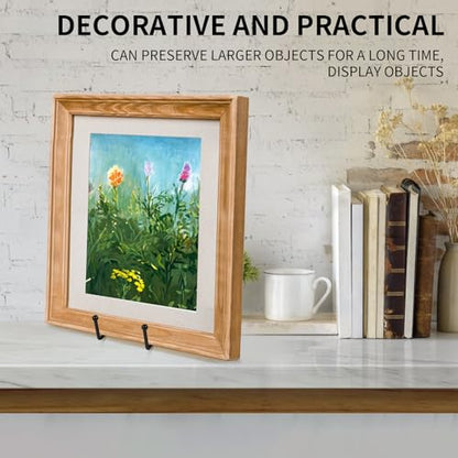 5 Pack 10.3 Inch Black Plate Stands Picture Easels for Display Large Book Stands for Picture (5 Count)
