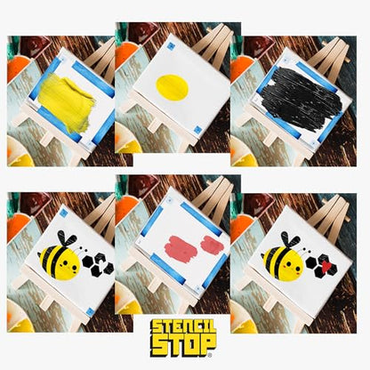Personalized Custom Layered Stencils for Spray Painting
