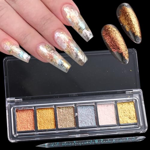 Metallic Nail Art Glitter Set