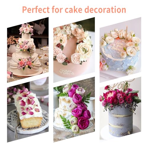 3D Rose Petals Shape Silicone Fondant Mold Chocolate Molds Candy Molds Veining Petal Sugar Flower Making Tool