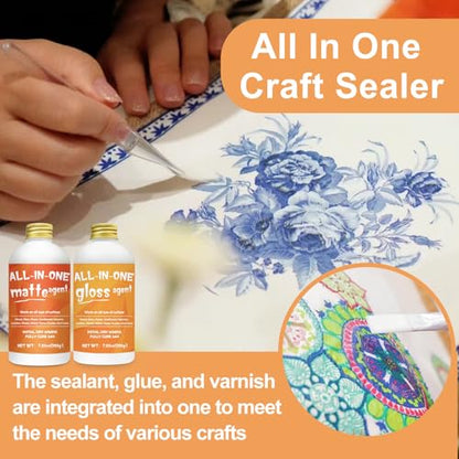 Crafts Sealer Gloss Matte Finish (13.5256 Fl Oz)