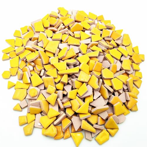 1.1LB Irregular Ceramics Mosaic Tiles (17 Ounce)