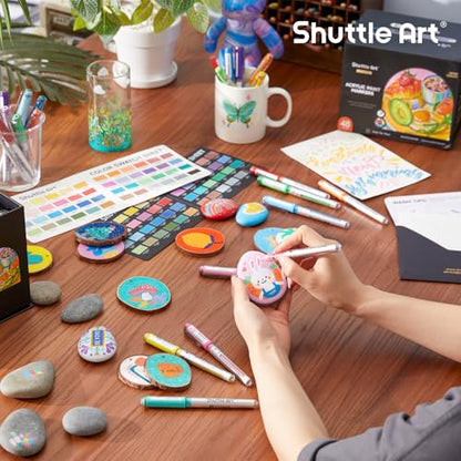 Automatic Ink Control Acrylic Paint Markers (48 Count)