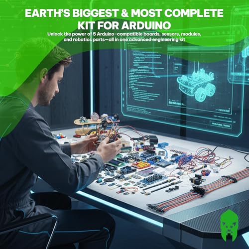 Colossus Starter Kit for Arduino 5 Main Boards 30 Sensors