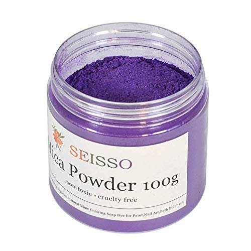 Purple Mica Powder for Epoxy Resin 3.5 oz (3.5 Ounce)