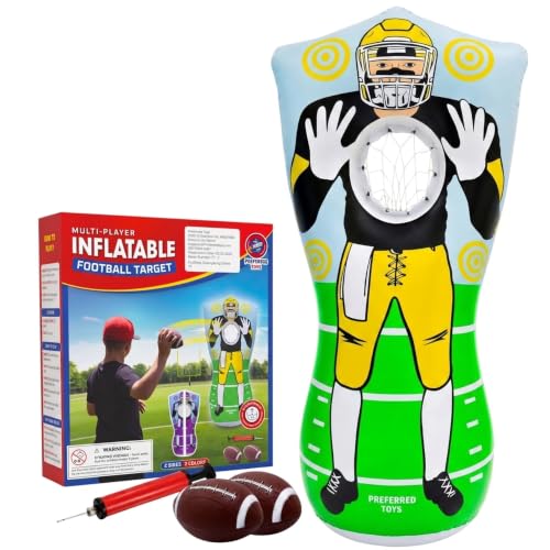 65 Inch Inflatable Football Target for Kids
