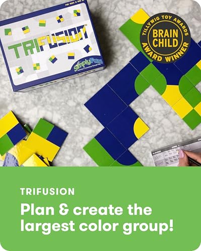 Trifusion Visual Mapping Strategy Board Game for Kids