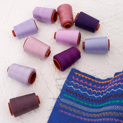 10 Pcs Sewing Thread (24000 Foot)