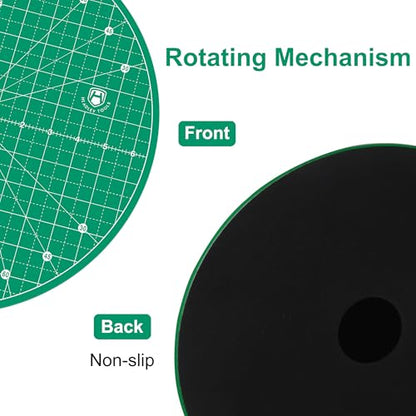 13"x13" Round Rotating Cutting Mat