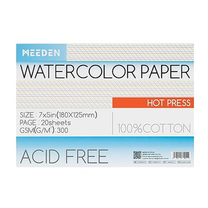 Cotton Watercolor Paper Block