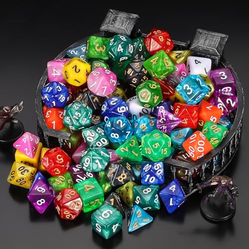 15 Sets Polyhedral Dice (105 Count)