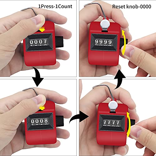 12 Pcs Hand Tally Counter 4