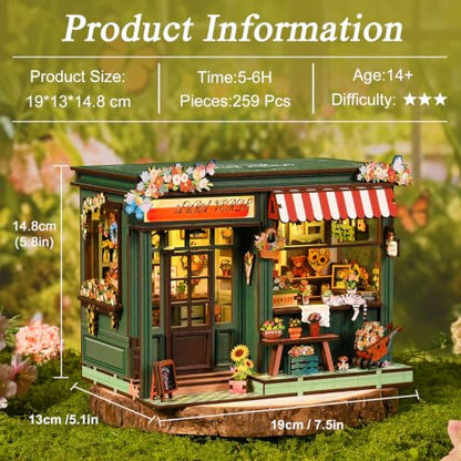 Book Nook DIY Miniature House Kit