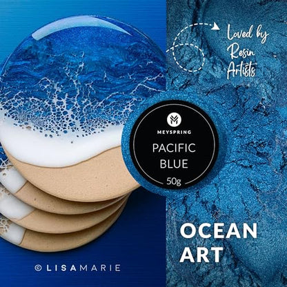 Pacific Blue Mica Powder