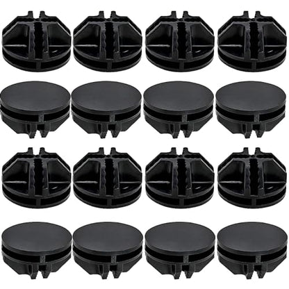 16 Pcs Black Plastic Connector for Wire Grid Cube (16 Count)