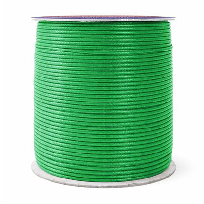 1.5mm Kelly Green Waxed Cord