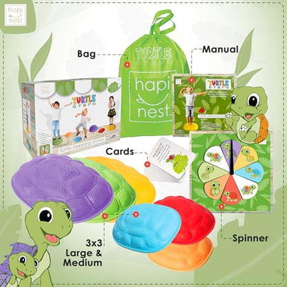 Turtle Balance Stepping Stones for Kids