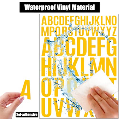 Letter Stickers 1560 Pieces 30 Sheets Stick on Vinyl Letters Capital Alphabet Sticker Letter for Craft Bulletin Boards Classroom Home Business Decor (1560 Count)