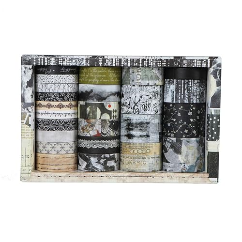 Vintage Washi Tape Set (24 Count)