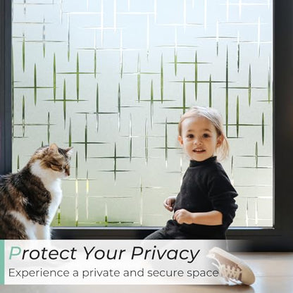 Window Privacy Film Frosted Glass Window Film (29.06 Sq Ft)