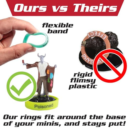 Deluxe Condition Rings with Wooden Case (64 Count)
