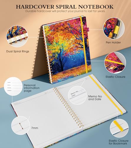 Spiral Notebook Journal 8.5” x 11”