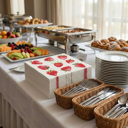 White Paper Luncheon Napkin (20 Count)