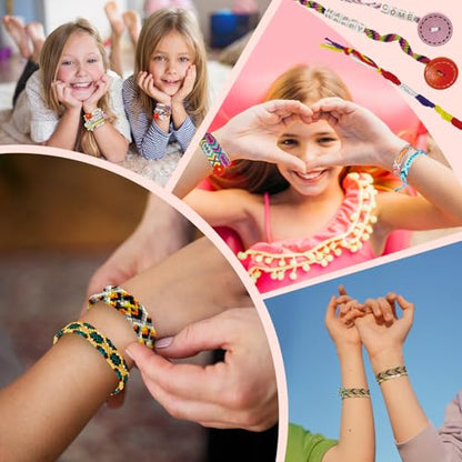 DIY Friendship Bracelet Kit for Girls 6