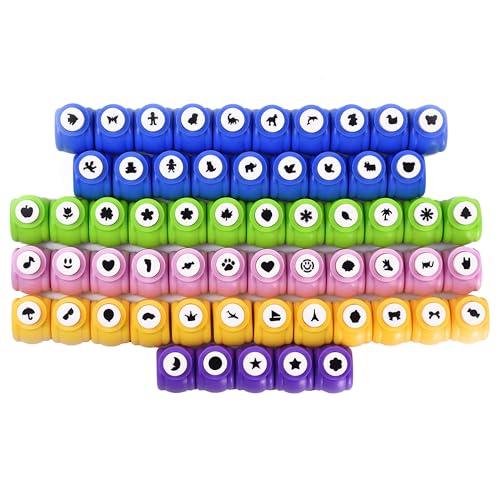 Shape Paper Punch Set (60 Count)