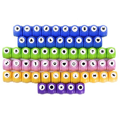 Shape Paper Punch Set (60 Count)