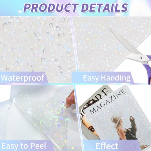 36 Sheets Holographic Sticker Paper
