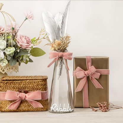 Rose Gold Velvet Ribbon 5