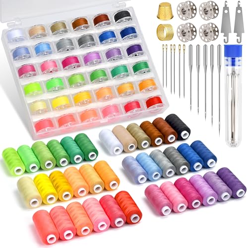 140 Pcs Sewing Thread Kit (125 Count)