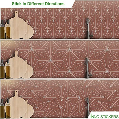 45 Sheet Peel and Stick Backsplash Tile Sticker (10 Sq Ft)