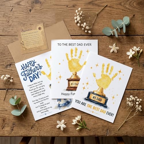 Fathers Day Crafts from Kids (3 Count)