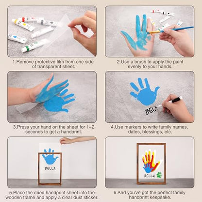 Family Handprint Kit for 4