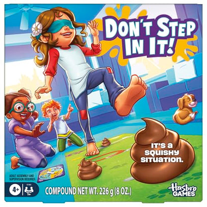 Don't Step in It Preschool Game I Blindfolded