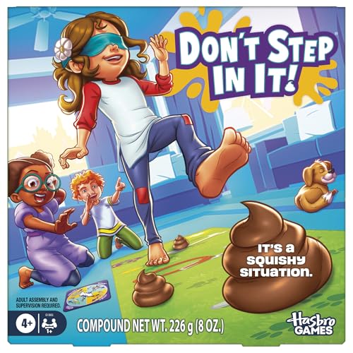Don't Step in It Preschool Game I Blindfolded