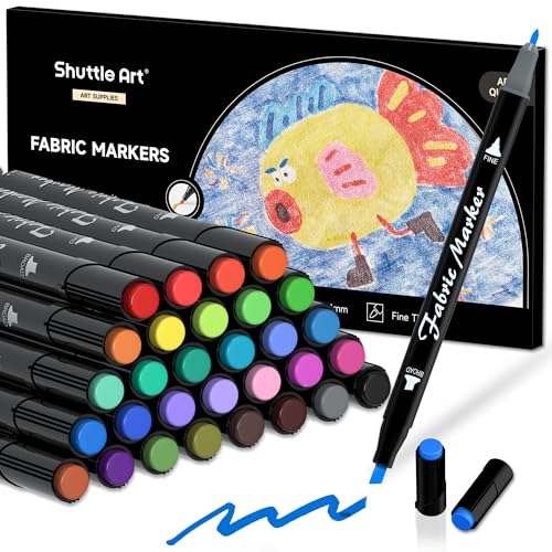 Fabric Markers Pens (30 Count)