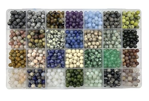 1260Pcs 6mm Natural Gemstone Beads