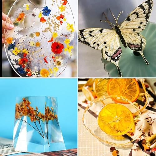 Crystal Clear Hard UV Resin Upgraded Formula Ultraviolet Fast Curing for Jewelry Making Craft Decoration
