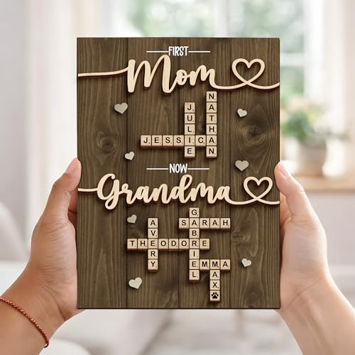 Personalized Family Scrabble Name Sign