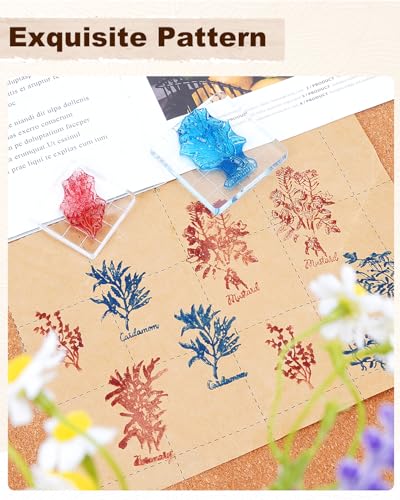 7 Pcs Acrylic Stamp Blocks (7 Count)