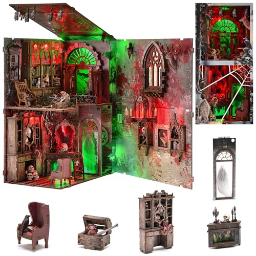 Haunted House Halloween Book Nook Kit